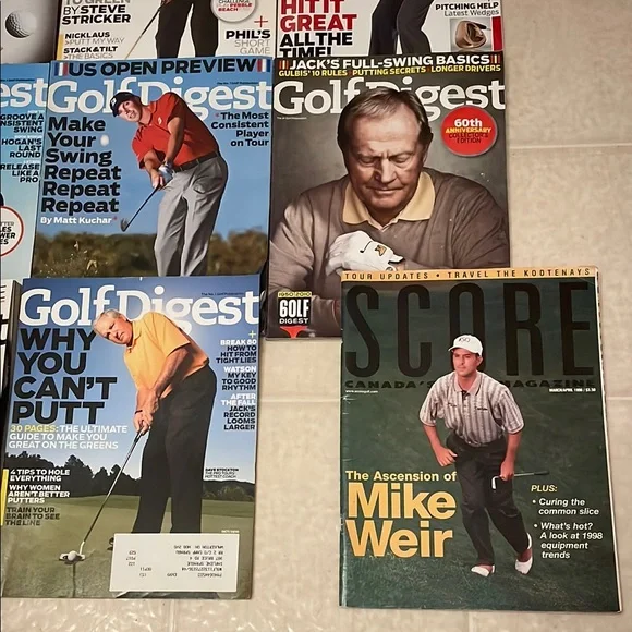 Golf Digest Magazine Collection 2010-2011 - Picture 2 of 10